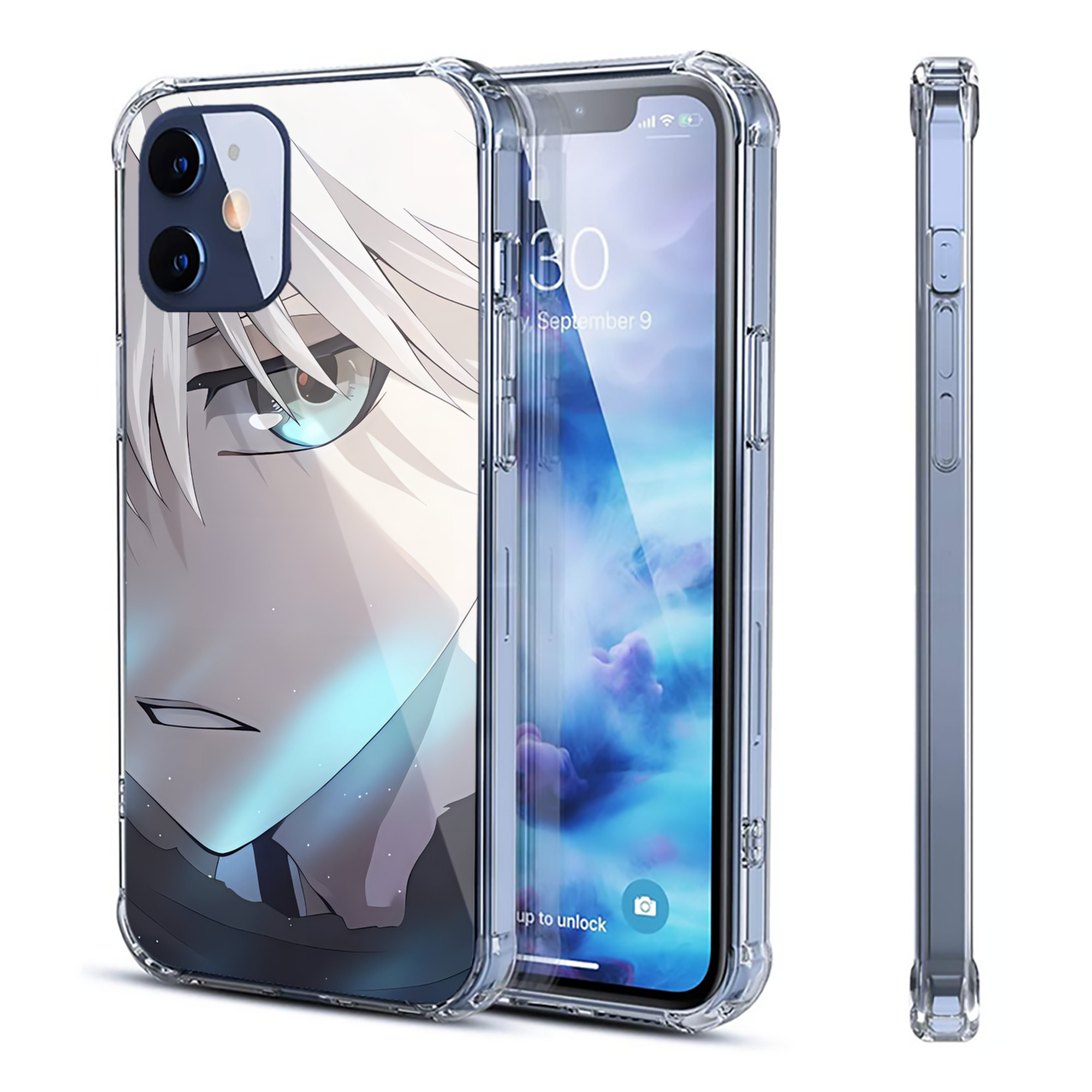 （画像用） SPY×FAMILY间谍家家酒 【iPhone 12シリーズ対応】透明スマホケース（クリアソフトケース）